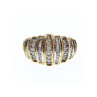 10K YELLOW GOLD DIAMONDS RING SIZE 8