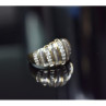 10K Yellow Gold Diamonds Ring Size 8