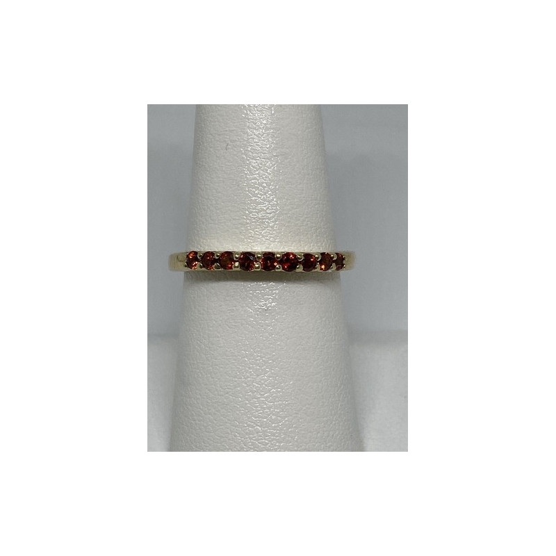 925 Sterling Silver Ring With Amethyst Size 7.75