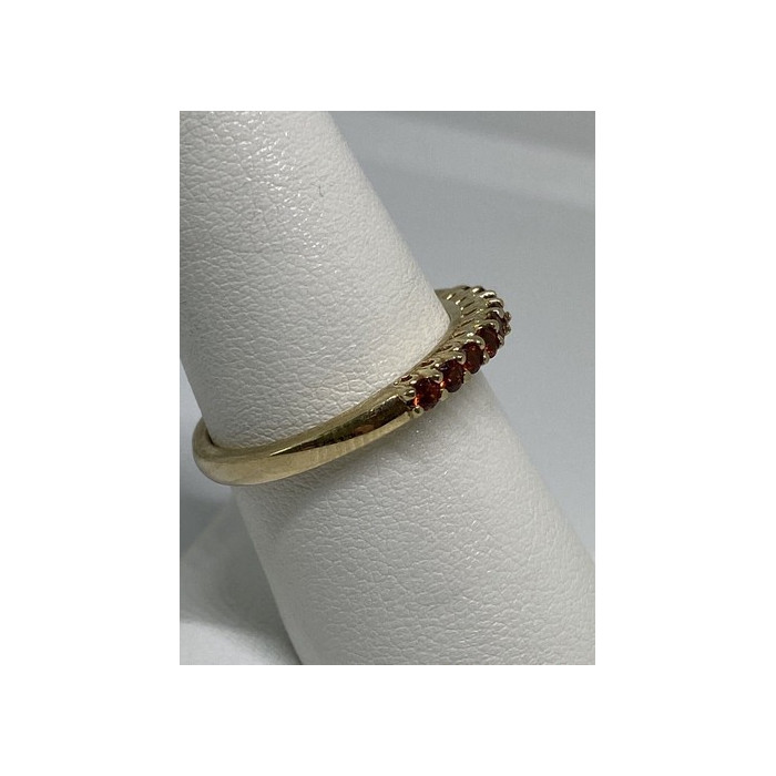 925 Sterling Silver Ring With Amethyst Size 7.75