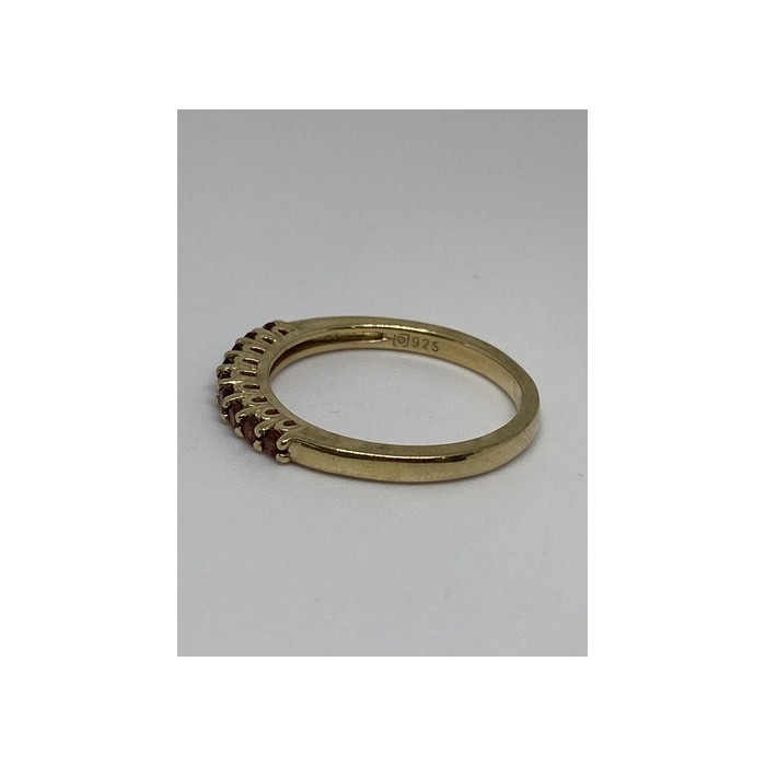 925 Sterling Silver Ring With Amethyst Size 7.75