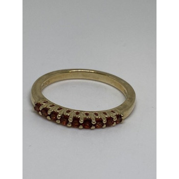 925 Sterling Silver Ring With Amethyst Size 7.75