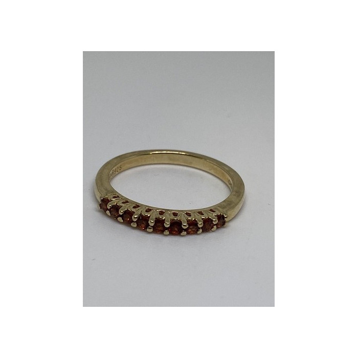 925 Sterling Silver Ring With Amethyst Size 7.75