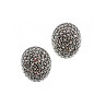 925 STERLING SILVER MARCASITES STUD EARRINGS