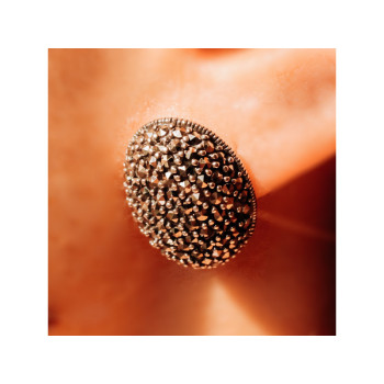 925 STERLING SILVER MARCASITES STUD EARRINGS