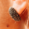 925 Sterling Silver Marcasites Stud Earrings