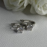 925 Sterling Silver CZ Earrings Length 0.65 Inch