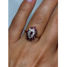 10K YELLOW GOLD RUBIES & DIAMONDS RING SIZE 6.5