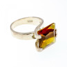 Vintage 925 Sterling Silver Heliodor Ring Size 6.75