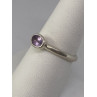 925 Sterling Silver With Amethyst Ring Size 8