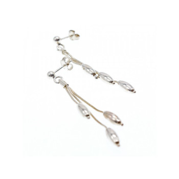 925 Sterling Silver Earrings Italy