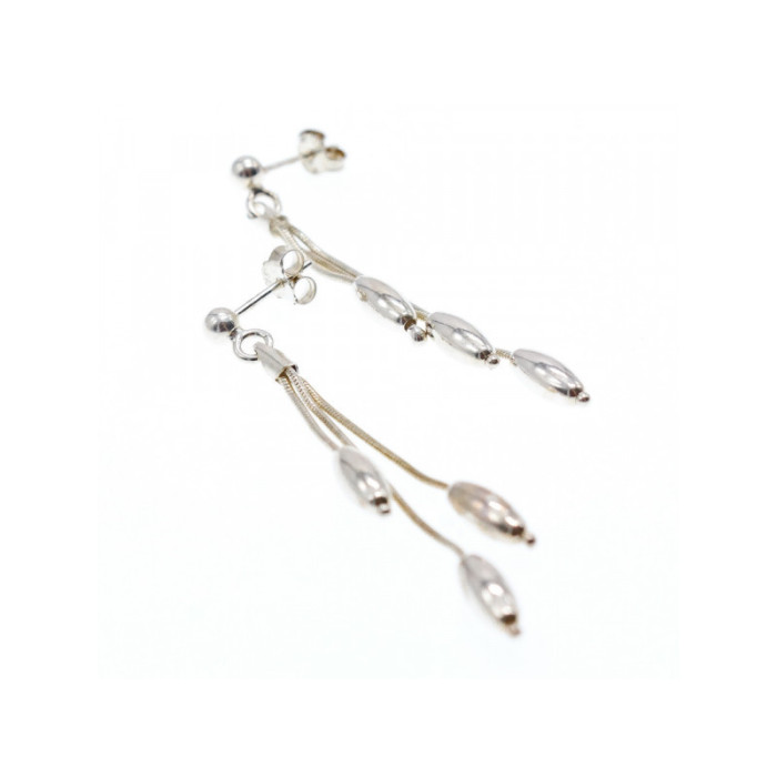 925 Sterling Silver Earrings Italy