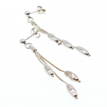 925 Sterling Silver Earrings Italy