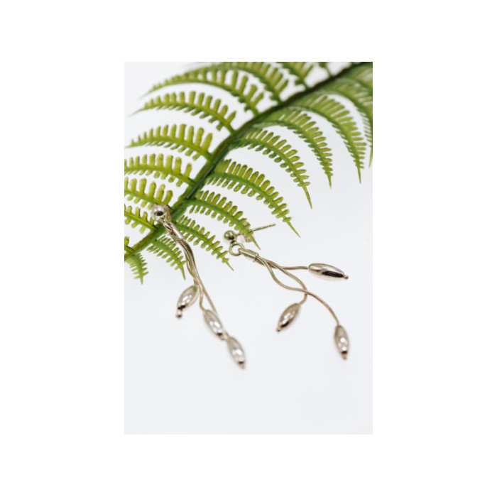 925 Sterling Silver Earrings Italy