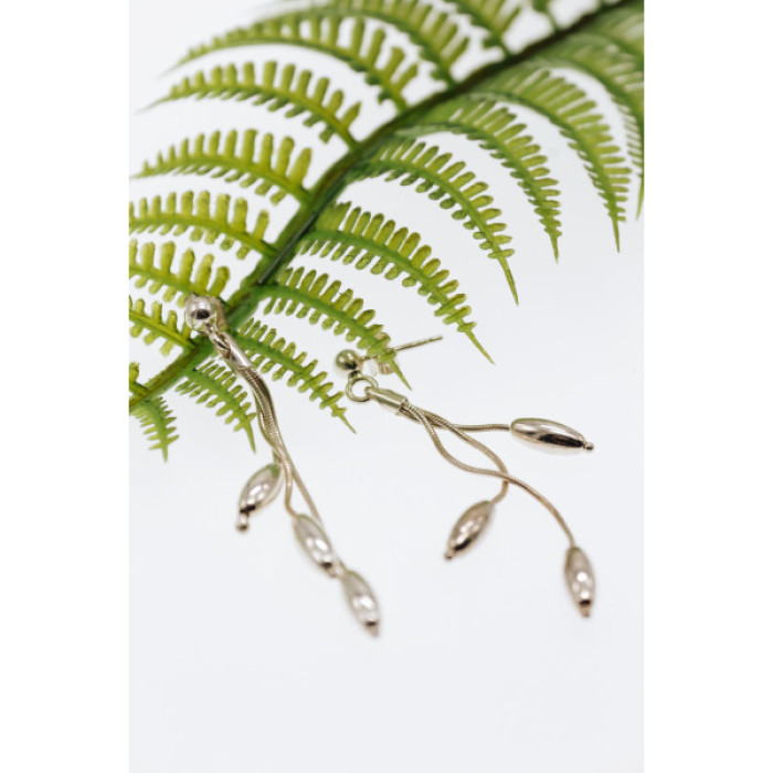 925 Sterling Silver Earrings Italy