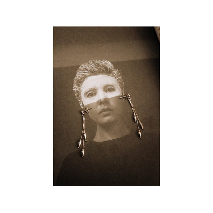 925 Sterling Silver Earrings Italy