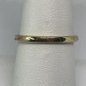 925 Sterling Silver Vermeil Band Ring Size 7.75