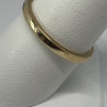 925 Sterling Silver Vermeil Band Ring Size 7.75