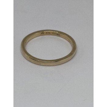 925 Sterling Silver Vermeil Ring Size 7.75