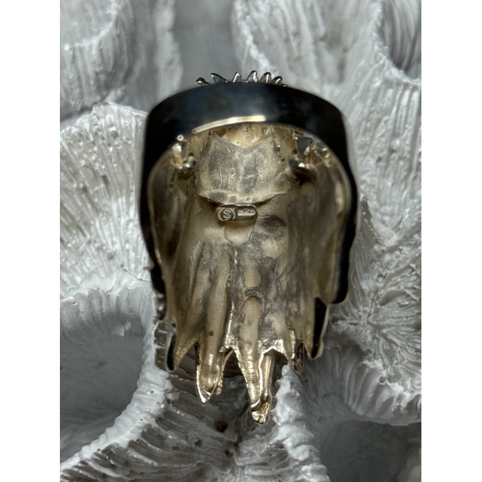 925 STERLING SILVER DRAGON RING SIZE 11