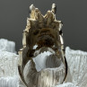 925 Sterling Silver Dragon Ring Size 11