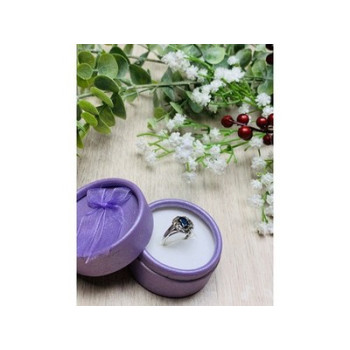 925 Sterling Silver Black Spinel Ring Size 6.5