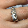 925 Sterling Silver Kamasutra Ring Size 7