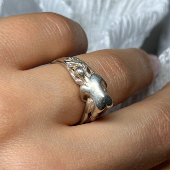 925 Sterling Silver Kamasutra Ring Size 7
