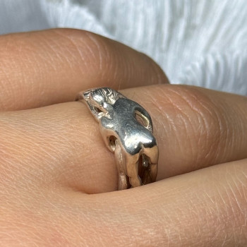 925 Sterling Silver Kamasutra Ring Size 7