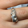 925 Sterling Silver Kamasutra Ring Size 7