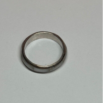 925 Sterling Silver Abalone Ring Size 5.5