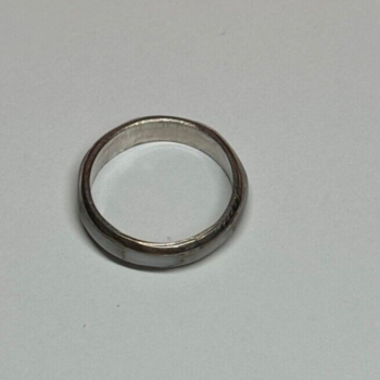 925 Sterling Silver Abalone Ring Size 5.5