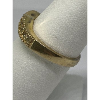 925 Sterling Silver Ring & CZ Size 6.75