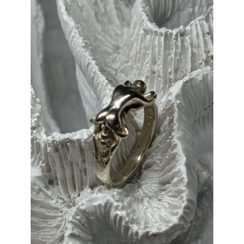 925 Sterling Silver Kamasutra Ring Size 6