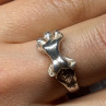 925 Sterling Silver Kamasutra Ring Size 6