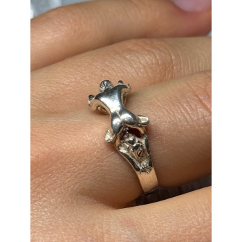 925 Sterling Silver Kamasutra Ring Size 6