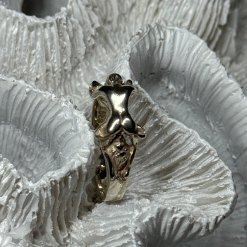 925 Sterling Silver Kamasutra Ring Size 6