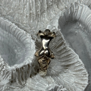 925 Sterling Silver Kamasutra Ring Size 6