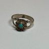 925 Sterling Silver Turquoise Ring Size 6