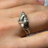 925 Sterling Silver Kamasutra Ring Size 8