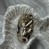 925 Sterling Silver Kamasutra Ring Size 8