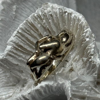 925 Sterling Silver Kamasutra Ring Size 8