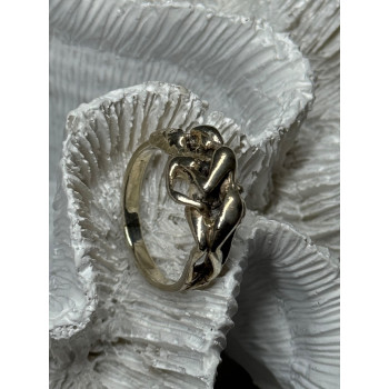 925 Sterling Silver Kamasutra Ring Size 8