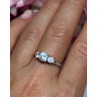 925 Sterling Silver CZ Ring Size 7.5
