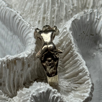 925 Sterling Silver Kamasutra Ring Size 7.5