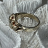 925 Sterling Silver Kamasutra Ring Size 7.5