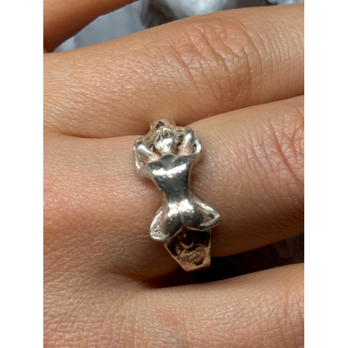 925 Sterling Silver Kamasutra Ring Size 7.5