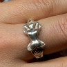 925 Sterling Silver Kamasutra Ring Size 7.5