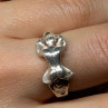 925 Sterling Silver Kamasutra Ring Size 7.5