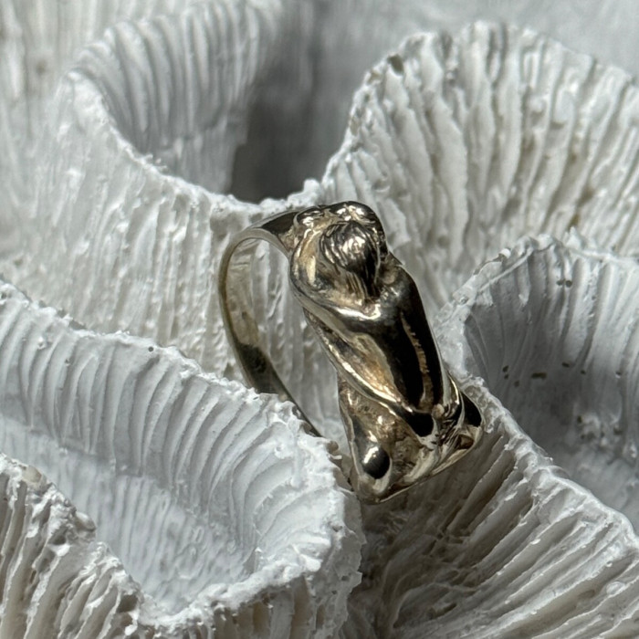 925 Sterling Silver Kamasutra Ring Size 7